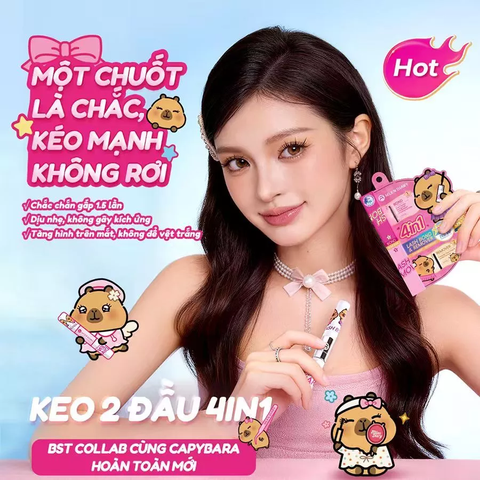 Mascara Mlen Diary 2 Đầu 4 Trong 1 Plus 8g (Mới)