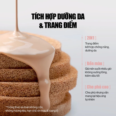 Phấn Nước Glamrr Q Thế Hệ Mới Kiềm Dầu Dưỡng Da 13g