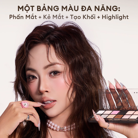 Bảng Phấn Mắt Colorkey Foxie Phiên Bản Đặc Biệt 14.2g