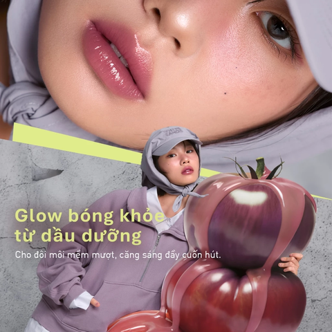 Son Tint Bóng Mềm 3CE Gummy Oil Tint 4g