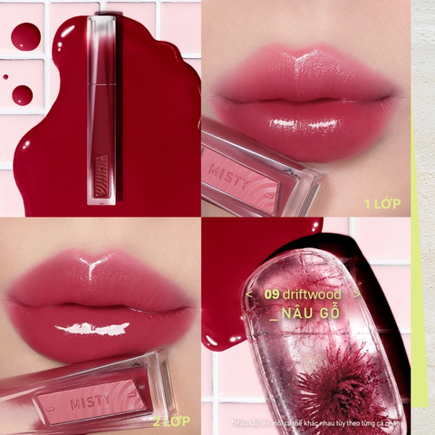 Son Bóng Pha Lê 3CE Misty Lip Bare 4.6g