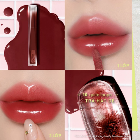 Son Bóng Pha Lê 3CE Misty Lip Bare 4.6g
