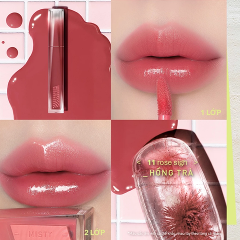 Son Bóng Pha Lê 3CE Misty Lip Bare 4.6g