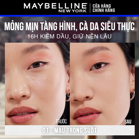 Phấn Phủ Filter Fit Me Mattifying Setting Powder Maybelline New York 10g