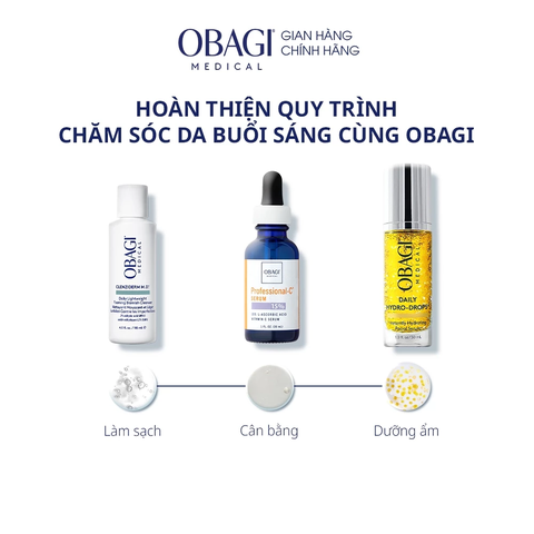 Dung Dịch Tẩy Tế Bào Chết, Ngừa Mụn Obagi BHA 2% Clenziderm M.D. Exfoliating 148ml