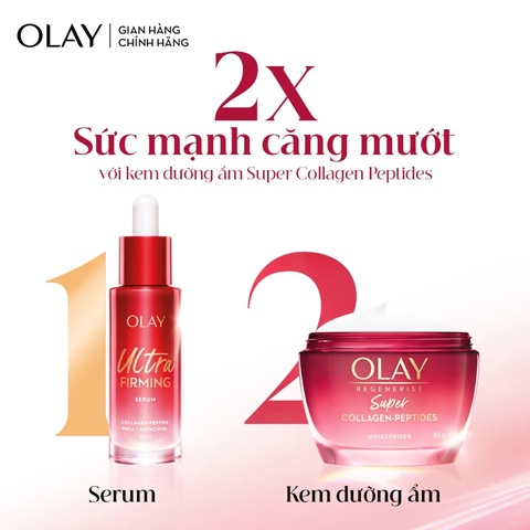 Serum Olay Ultra Firming Giúp Da Săn Chắc Và Mịn Màng Chai 30ml