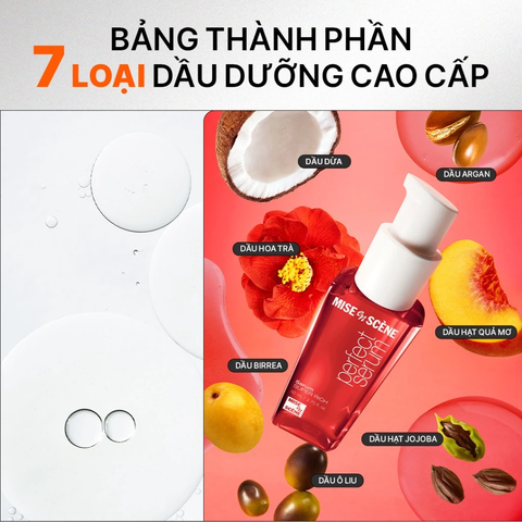 Tinh Chất Dưỡng Tóc Mise En Scène Dành Cho Tóc Hư Tổn Nặng 80ml