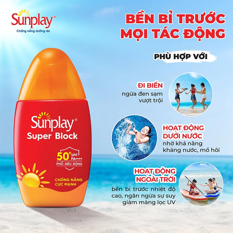 Sữa Chống Nắng Sunplay Bảo Vệ Vượt Trội SPF50 PA++++
