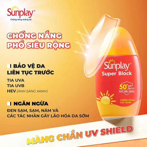 Sữa Chống Nắng Sunplay Bảo Vệ Vượt Trội SPF50 PA++++