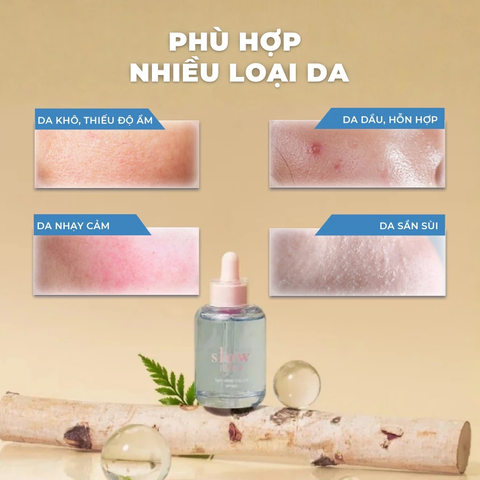Serum Cấp Ẩm & Chống Lão Hoá Cho Da Khô Slowpure Hydration Texture Serum 50ml