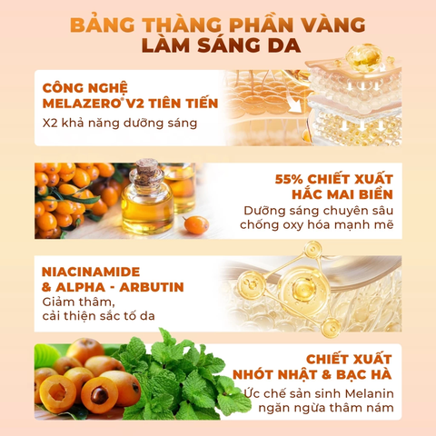Serum Dưỡng Trắng Da Mờ Thâm Sạm & Chống Lão Hoá Slowpure Brightening Tone Serum 50ml