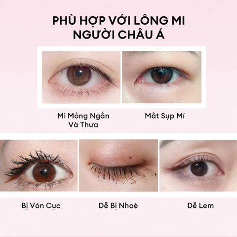 Mascara Colorkey Hỗ Trợ Giúp Mi Dài Và Tơi, Tạo Cảm Giác Tự Nhiên, Nhanh Khô, Không Lem Trôi 4.5g