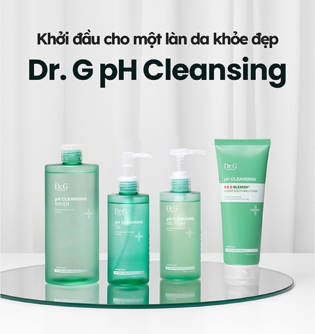 Gel Rửa Mặt Tạo Bọt Dr.G pH Cleansing Gel Foam 10ml