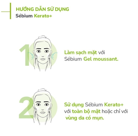 Kem Dưỡng Bioderma Kerato+ Giảm Mụn & Thâm Mụn