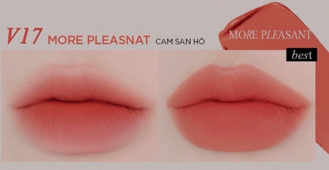 Son Kem Lì, Lên Màu Siêu Chuẩn Bbia Last Velvet Lip Tint 5g