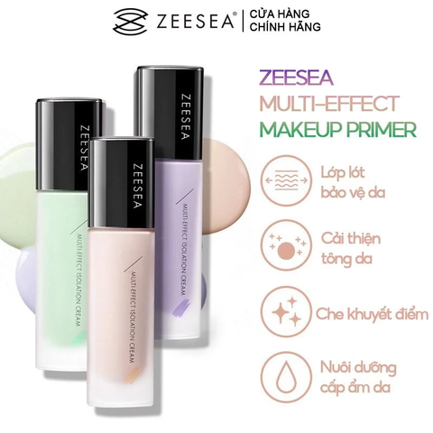 Kem Lót Trang Điểm Zeesea Hỗ Trợ Kiềm Dầu, Che Khuyết Điểm 30ml