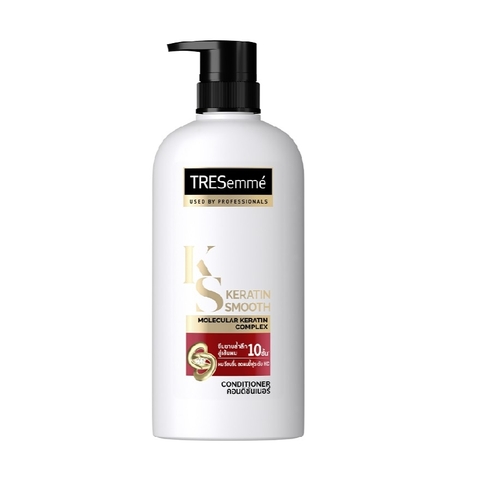 Combo Gội Xả TRESemmé Keratin Smooth Vào Nếp Suôn Mượt 400ml+400ml