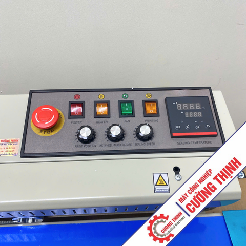 Máy hàn miệng túi liên tục, model FR-1000