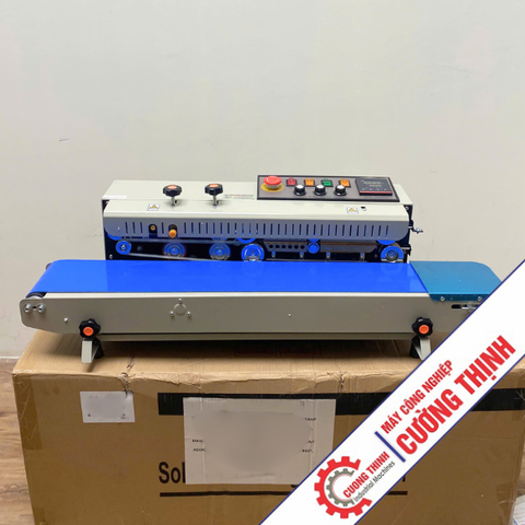 Máy hàn miệng túi liên tục, model FR-1000
