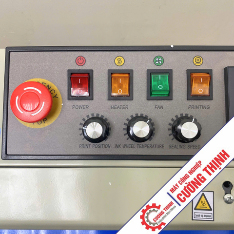Máy hàn miệng túi liên tục, model FR-1000