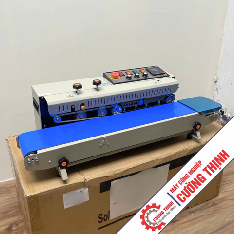Máy hàn miệng túi liên tục, model FR-1000