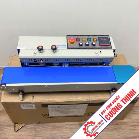 Máy hàn miệng túi liên tục, model FR-1000