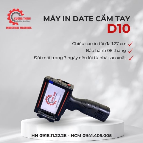Máy in date cầm tay D10 cường thịnh