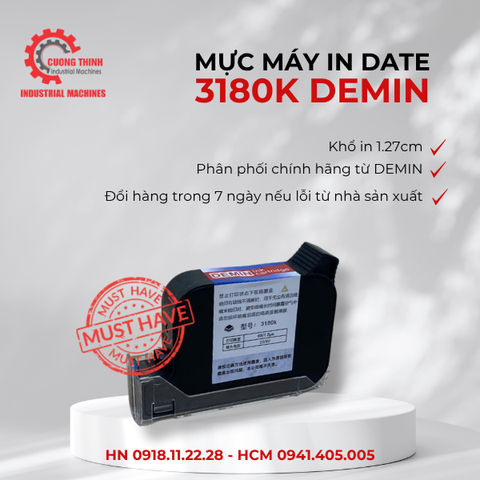 Mực in máy in date 3180K DEMIN