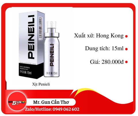 Chai Xịt Peineili