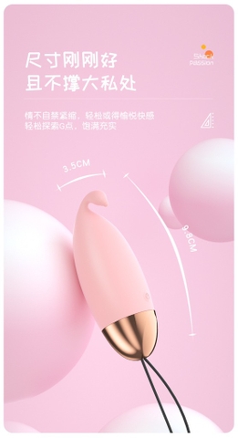 Trứng rung không dây Lilo Cherry Pink