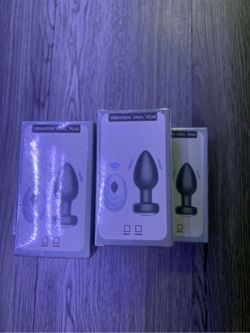 Trứng Vibration Anal Plug