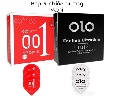 Olo đen hộp 3 cái