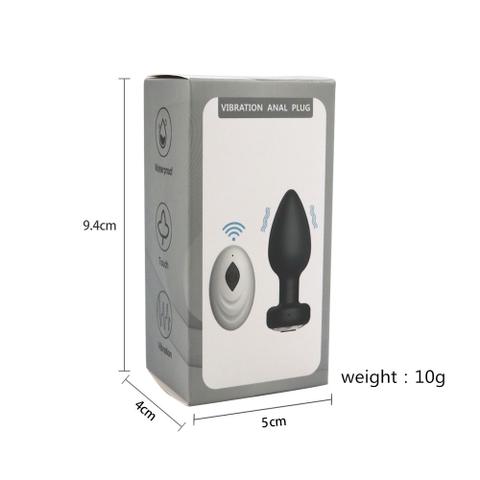 Trứng Vibration Anal Plug