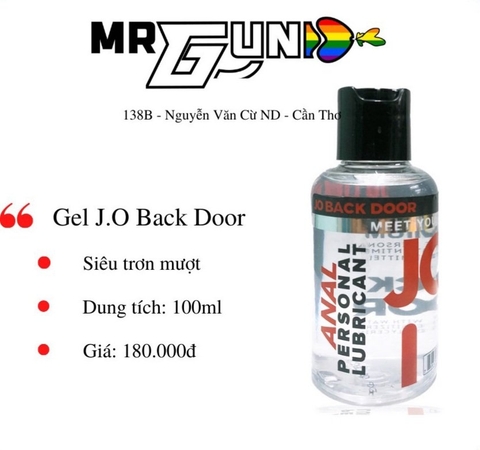 gel JO Back Door 120ml