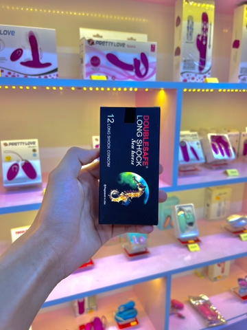 Bao cao su Cá Ngựa - Kéo dài thời gian - Hộp 12 cái