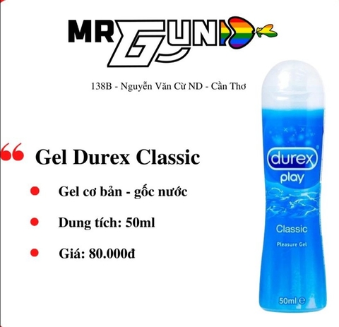 gel durex play classic GR