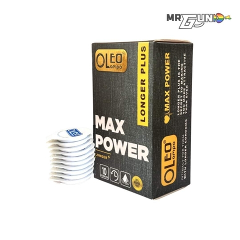 Bao cao su OLeo Max Power - Kéo dài quan hệ - Hộp 10 cái