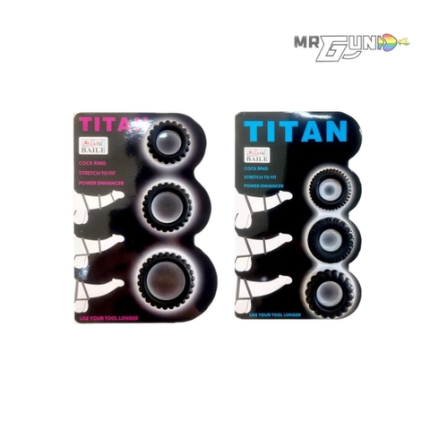 vòng đeo dương vật titan (bánh xe) - DG