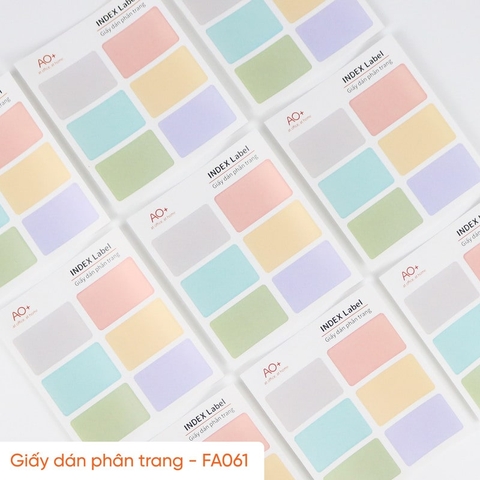 Giấy Dán Phân Trang, Note Ghi Chú FA061