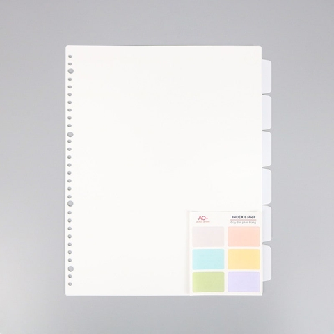 Bìa Phân Trang, Giấy Dán Phân Trang