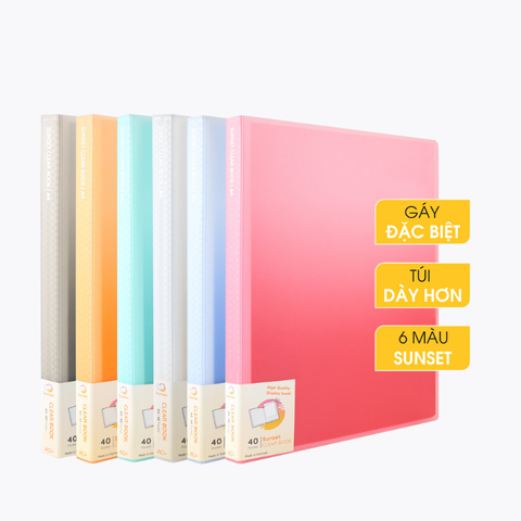 Bìa Lá Sunset Đổi Màu Thông Minh