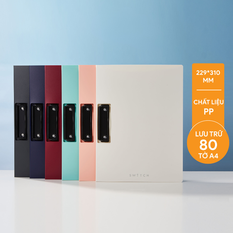 Bìa Kẹp Tài Liệu Trình Ký Ngang WB430