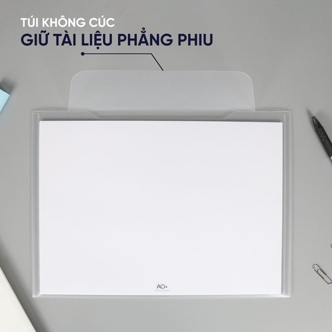 Set 5 túi Đựng Tài Liệu A4 Clear Bag SH341