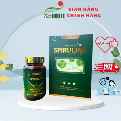 TẢO XOẮN THƯỢNG HẠNG SPIRULINE 600V