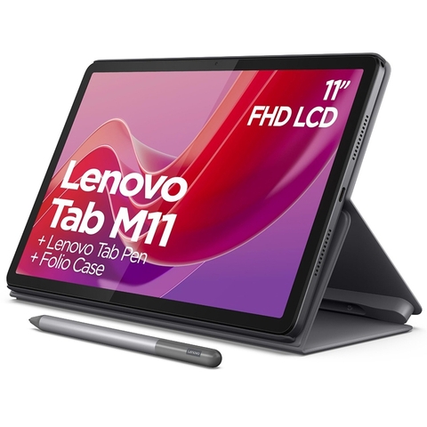 Lenovo Tab M11 4G (4GB 64GB), kèm bút, bao da - Máy Cũ 99% Fullbox