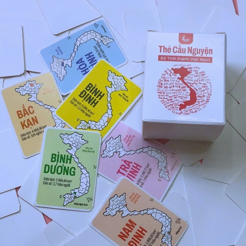 SU - Bộ Thẻ Cầu nguyện 63 tỉnh thành Việt Nam