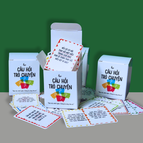SU - Bộ thẻ 86 Câu Hỏi Mở Rất Hay Cho Buổi Trò Chuyện 5x6Cm