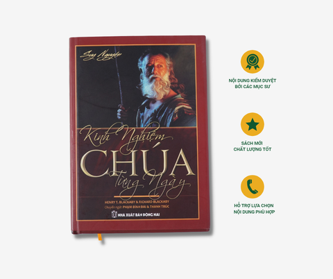 Sách suy nghiệm Kinh Nghiệm Chúa từng ngày (Bìa Cứng Cao Cấp)