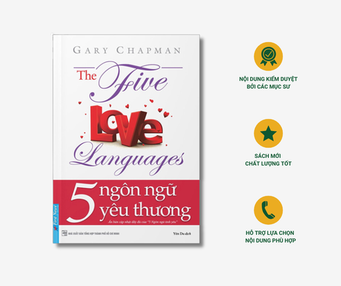 Sách 5 Ngôn Ngữ Yêu Thương (còn được gọi là 5 Ngôn Ngữ Tình Yêu)