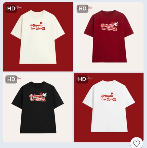 [ĐEN] Áo thu Christ for Vietnam chỉ size M